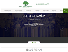 Tablet Screenshot of familiaanaliafranco.org.br